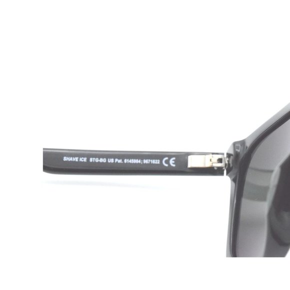 Maui Jim Shave Ice Mj 533-02 Gloss Black / Neutral Grey Lens